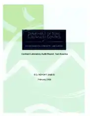 Free Download PDF Books, Contract Laboratory Audit Report Template