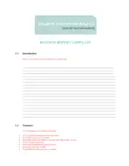 Business Report Definition Template