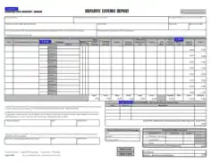 Free Download PDF Books, Employee Expense Report Template