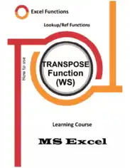 Excel TRANSPOSE Function _ How to use in Worksheet