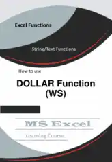 Excel DOLLAR Function _ How to use in Worksheet