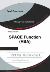 Excel SPACE Function _ How to use in VBA