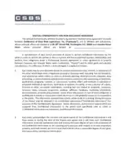 Mutual Confidentiality and Non-Disclosure Agreement Template