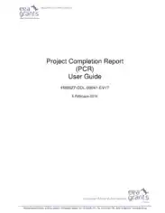 Project Completion Report and User Guide Template