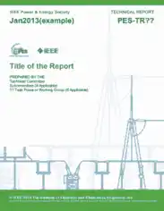 Technical Report Format Template