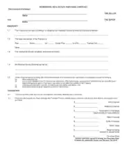 Residential Real Estate Purchase Contract Template