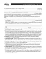 Commercial Lease Agreement S U N O C O Template