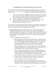Preconstruction and Construction Services Agreement Template