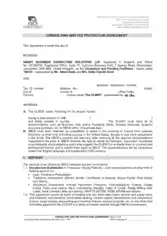 Consulting Fee Protection Agreement Template
