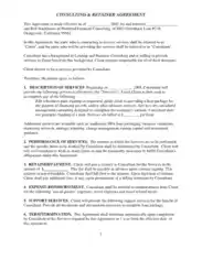 Free Download PDF Books, Consulting Retailerservices Agreement Template