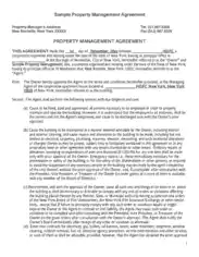 Property Management Consulting Agreement Template