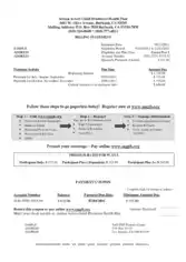 Billing Statement Free Example Template