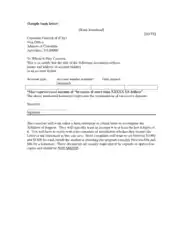 Bank Statement Letter Template