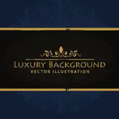 Free Download PDF Books, Decorative Background Golden Royal Style Luxury Design Free Vector