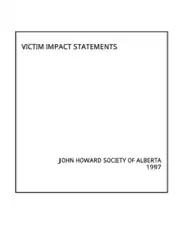 Free Download PDF Books, Personal Victim Impact Statement Template