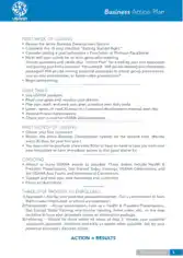 Business Action Plan Sample Template