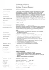 Medical Assistant Customer Service Resume Template