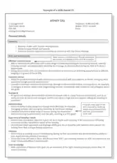 Free Download PDF Books, Resume Professional Skills Example Template