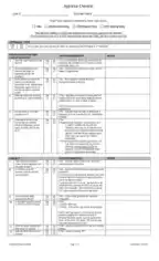 Home Appraisal Checklist Form Template