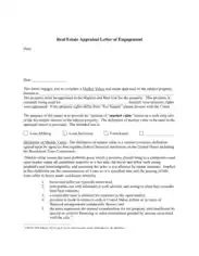 Real Estate Appraisal Letter Format Template