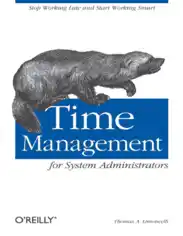 Time Management for System Administrators Free PDF Book