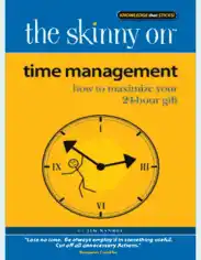 Time Management How To Maximize Your 24 Hour Free Pdf Book