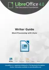 Writer Guide Word Processing With Style