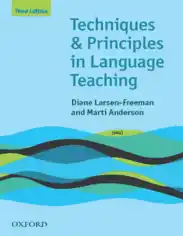 Techniques and Principles in Language Teaching Free