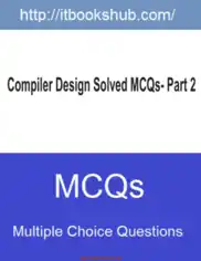 Compiler Design Solved Mcqs Part 2