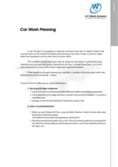 Car Wash Business Plan Free Template
