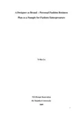 Free Download PDF Books, Fashion Business Plan Sample Template