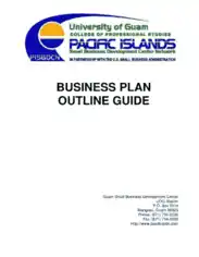 Free Business Plan Outline Template