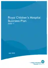 Free Download PDF Books, Hospital Business Plan Template