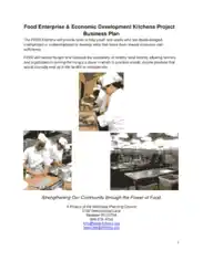 Restaurant Catering Bussiness Plan Template