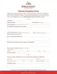 Free Download PDF Books, Charity Donation Form Template