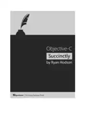 Objective  C Succinctly – PDF Books