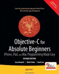 Objective C for Absolute Beginners 2nd Edition – PDF Books