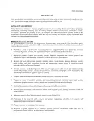 Free Download PDF Books, Financial Accountant Resume Template