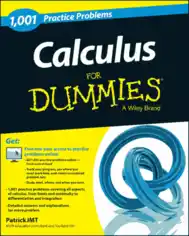 Calculus Practice Problems For Dummies Free PDF Book