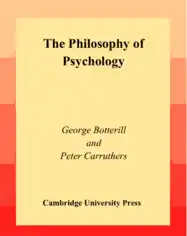 The Philosophy of Psychology Free PDF Book