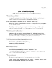Free Download PDF Books, Business Research Proposal Template
