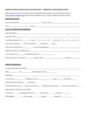 Commercial Loan Proposal Template