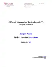 Formal IT Project Template