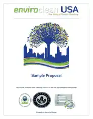 Free Download PDF Books, Green Cleaning Proposal Sample Template