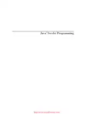 Java Servlet Programming – PDF Books