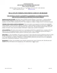 Free Download PDF Books, Real Estate Contract Termination Letter Form Template