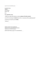 Sample Rental Contract Termination Letter Template