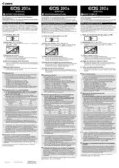 Free Download PDF Books, CANON Camera EOS 20DA Digital Instruction Manual