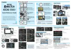 Free Download PDF Books, CANON Camera EOS RT2I EOS550D Quick Reference Guide