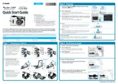 CANON Digital Camera PowerShot S400 Quick Start Guide